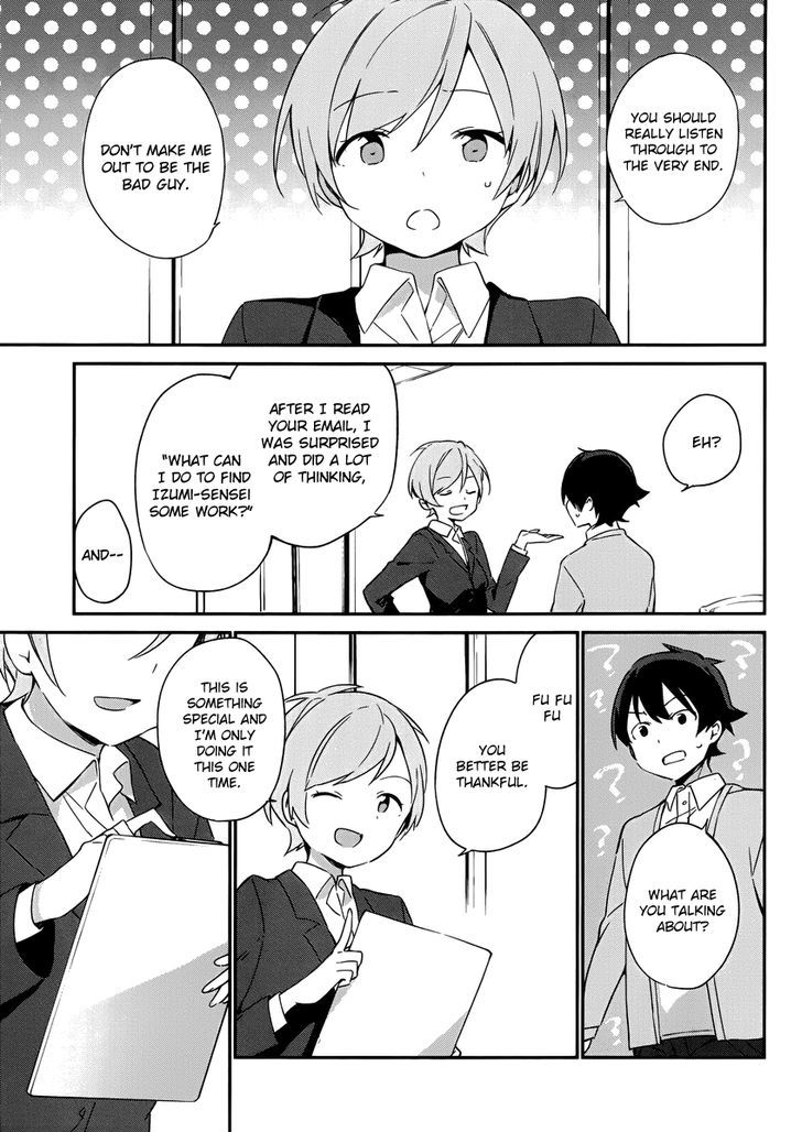Ero Manga Sensei Chapter 20 page 10 - Chapter 20 : The Best Story Together with Ero Manga-sensei (8)