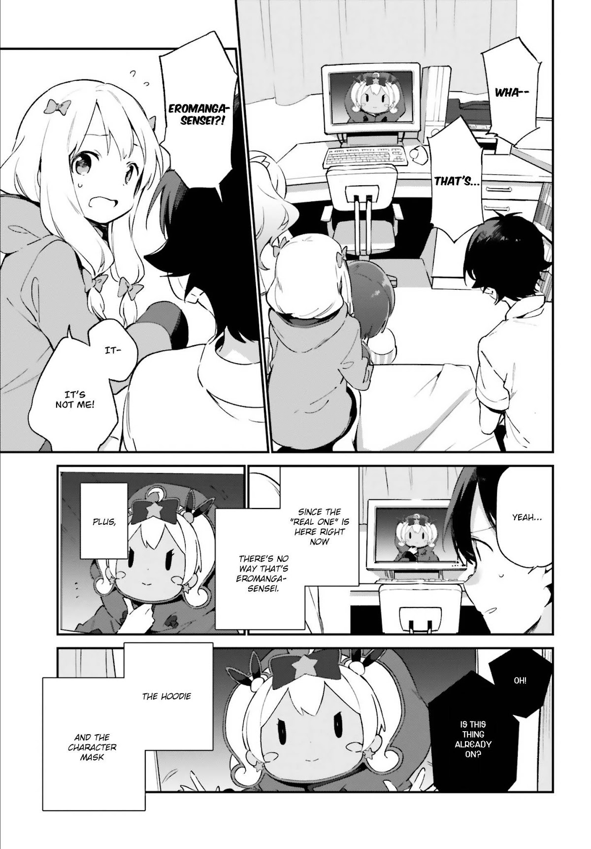 Ero Manga Sensei Chapter 37 page 12 - Chapter 37: Eromanga-Sensei vs. Eromanga-Sensei G