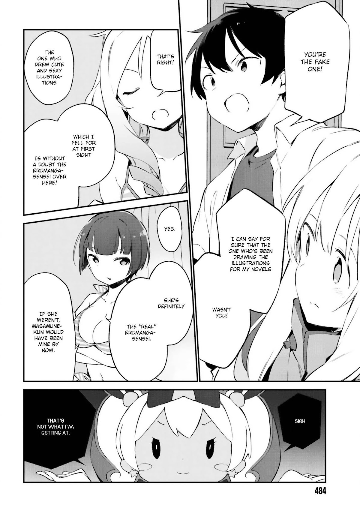 Ero Manga Sensei Chapter 37 page 19 - Chapter 37: Eromanga-Sensei vs. Eromanga-Sensei G