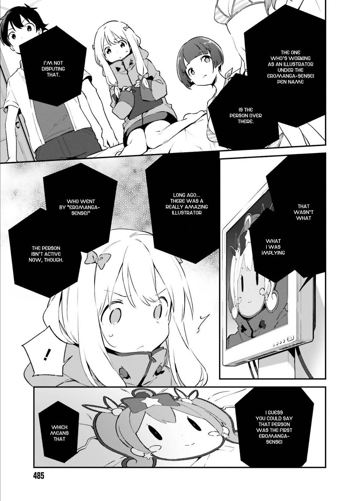 Ero Manga Sensei Chapter 37 page 20 - Chapter 37: Eromanga-Sensei vs. Eromanga-Sensei G