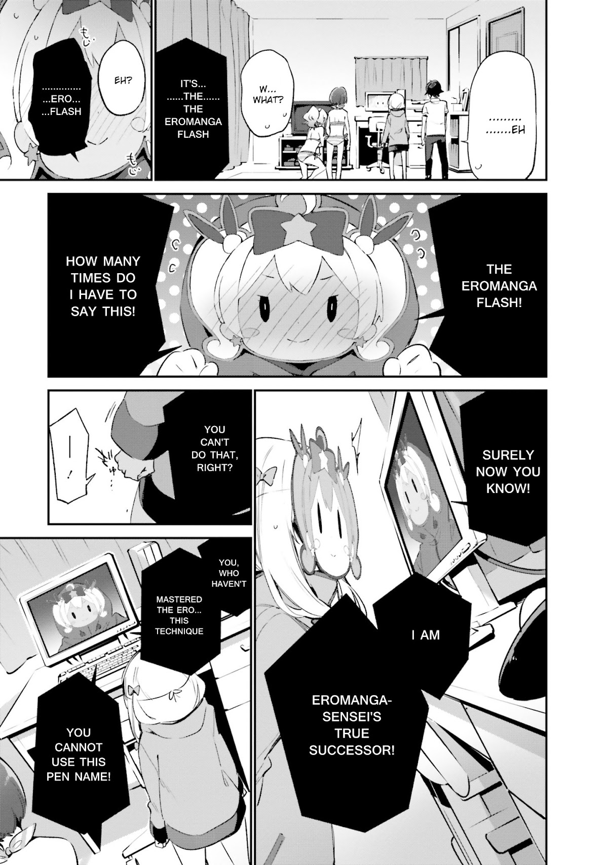 Ero Manga Sensei Chapter 38 page 13 - Chapter 38: Eromanga-sensei VS Eromanga-sensei G (2)