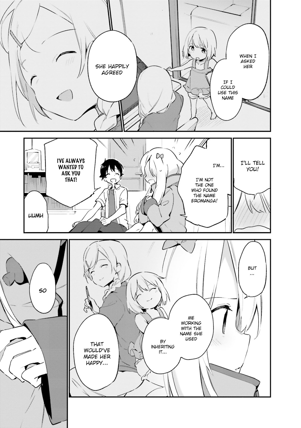 Ero Manga Sensei Chapter 38 page 19 - Chapter 38: Eromanga-sensei VS Eromanga-sensei G (2)