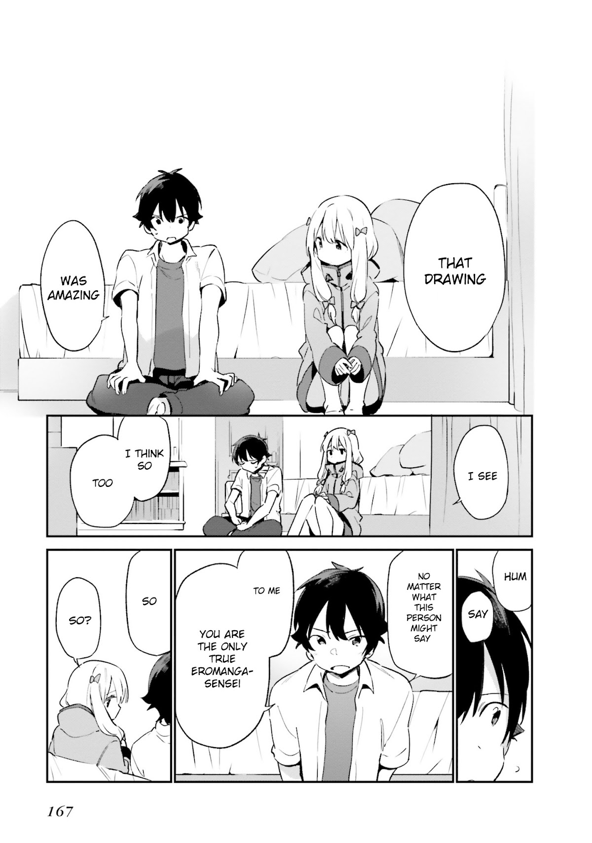 Ero Manga Sensei Chapter 38 page 21 - Chapter 38: Eromanga-sensei VS Eromanga-sensei G (2)