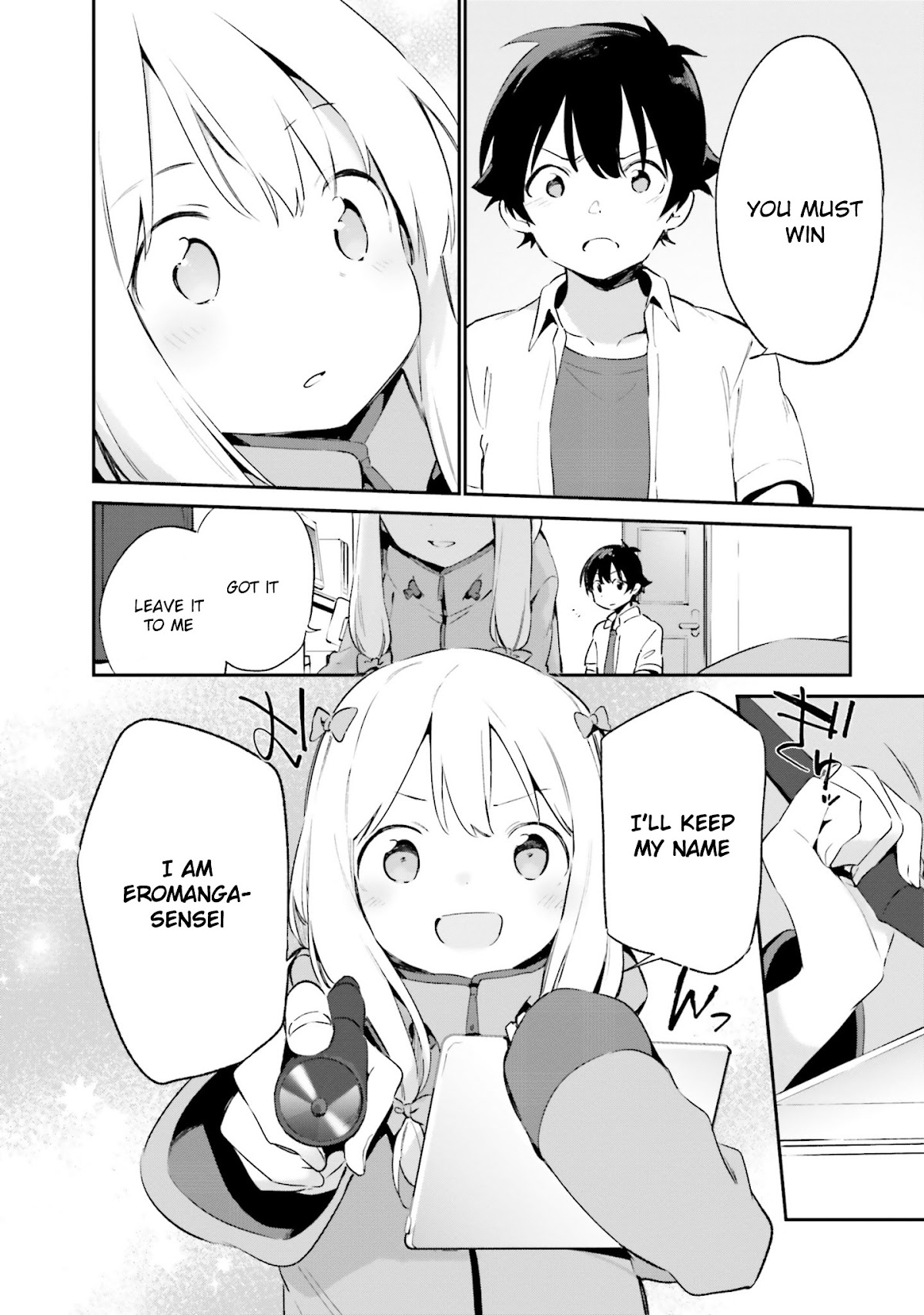 Ero Manga Sensei Chapter 38 page 22 - Chapter 38: Eromanga-sensei VS Eromanga-sensei G (2)
