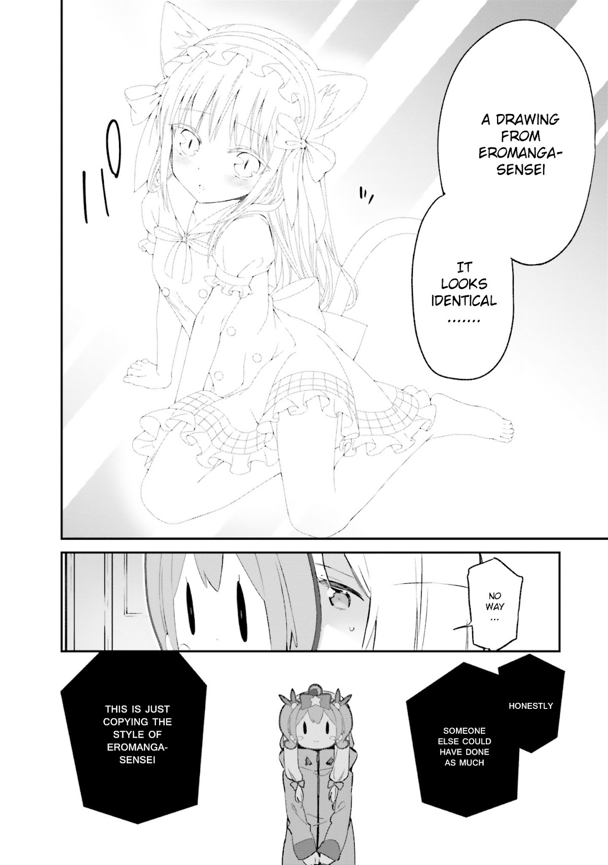 Ero Manga Sensei Chapter 38 page 6 - Chapter 38: Eromanga-sensei VS Eromanga-sensei G (2)