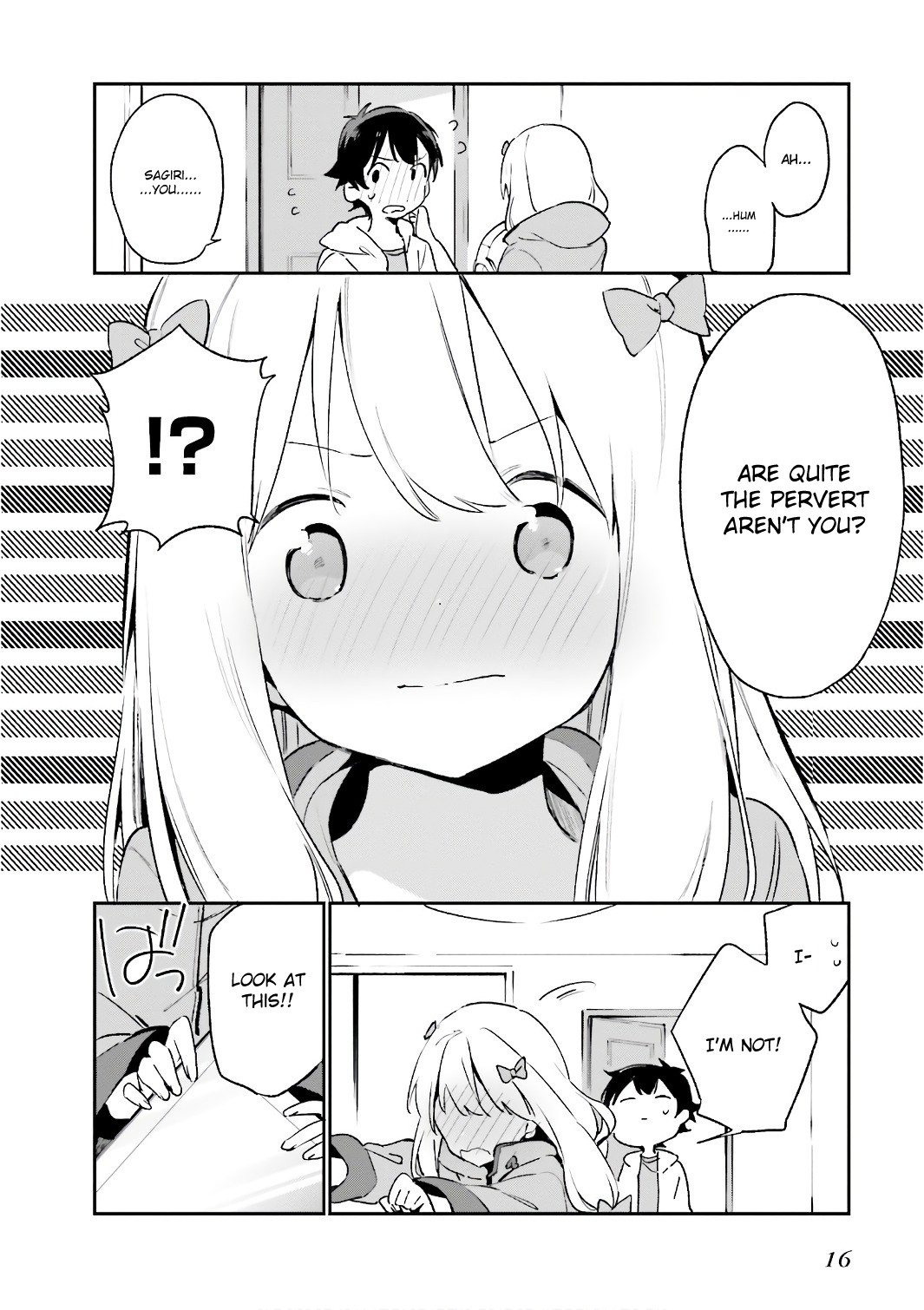 Ero Manga Sensei Chapter 39 page 14 - Chapter 39: Eromanga-sensei VS Eromanga-sensei G (3)