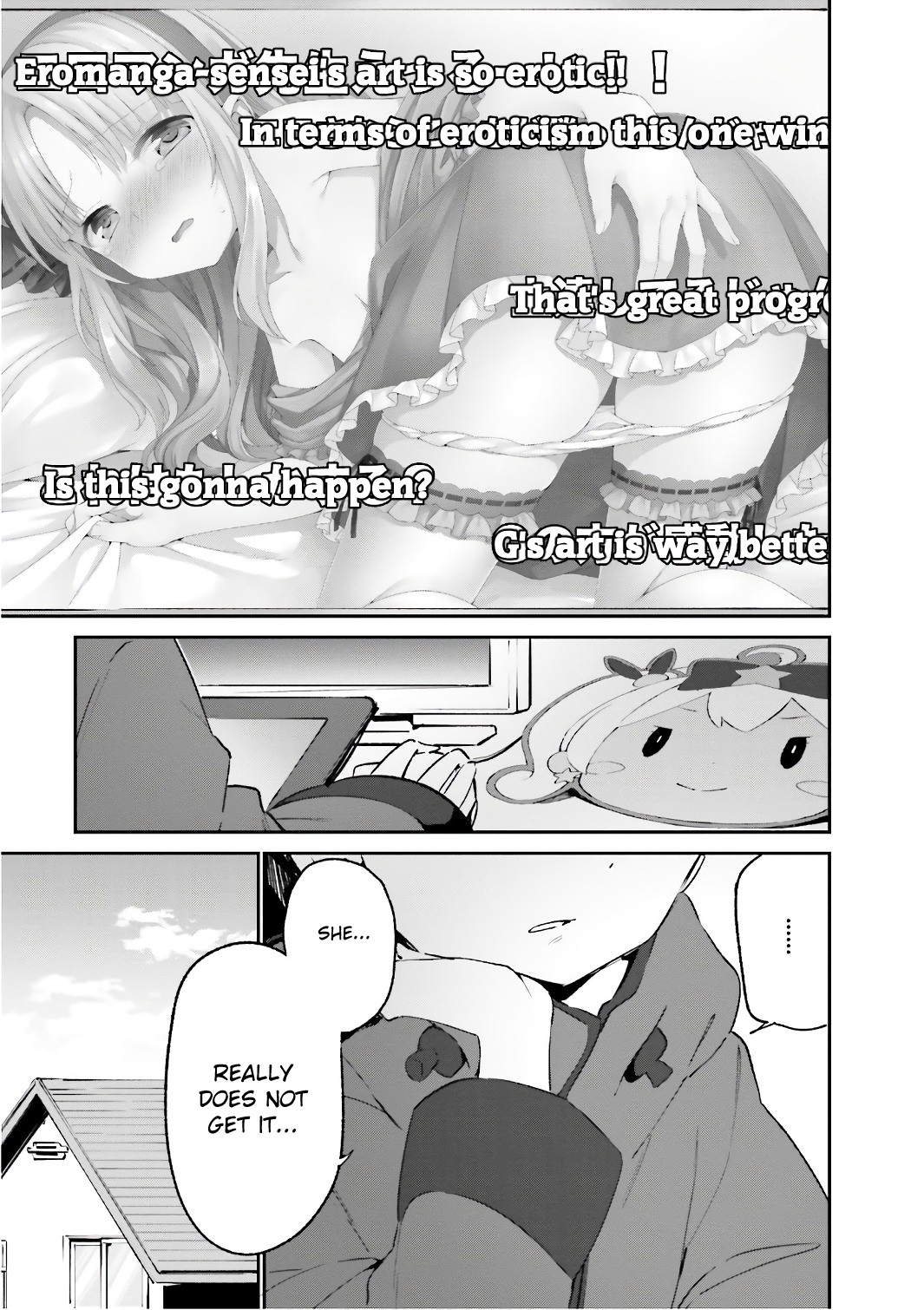 Ero Manga Sensei Chapter 39 page 17 - Chapter 39: Eromanga-sensei VS Eromanga-sensei G (3)