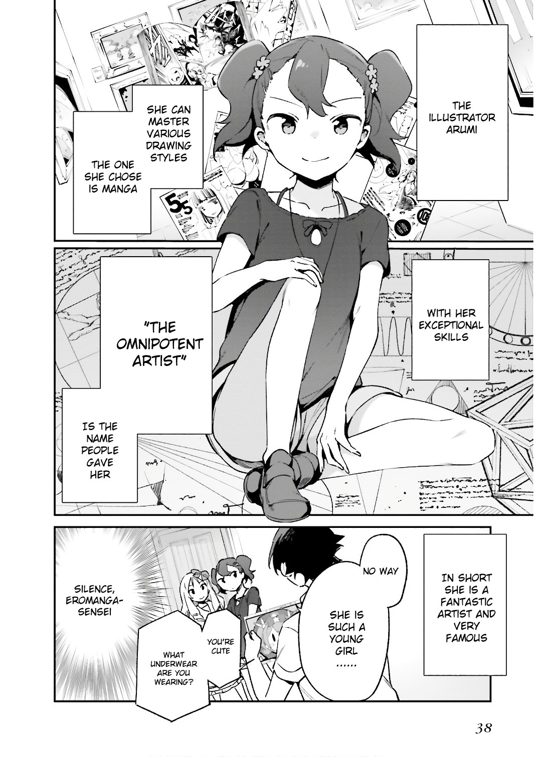 Ero Manga Sensei Chapter 40 page 12 - Chapter 40: Eromanga-sensei VS Eromanga-sensei G (4)