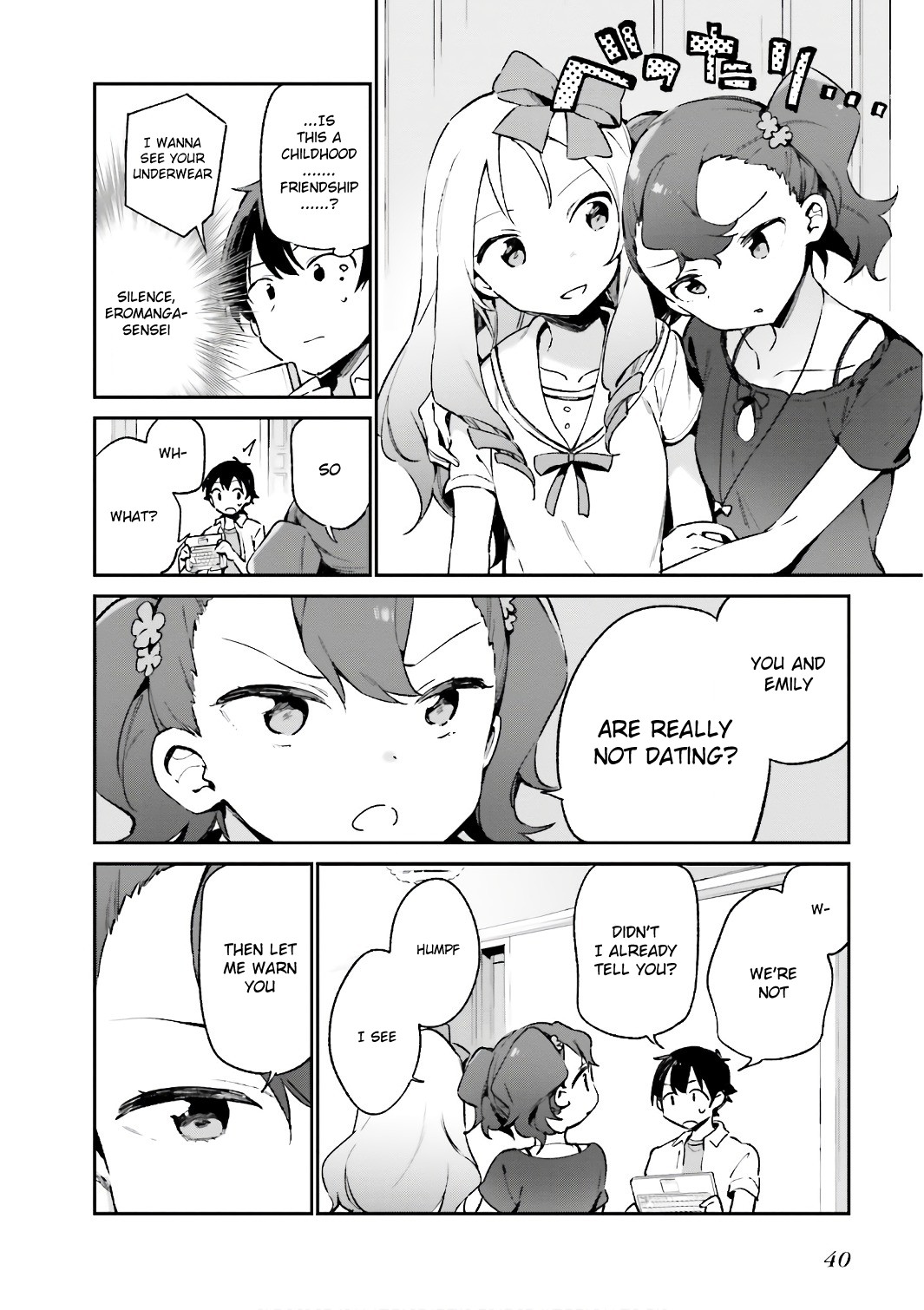 Ero Manga Sensei Chapter 40 page 14 - Chapter 40: Eromanga-sensei VS Eromanga-sensei G (4)