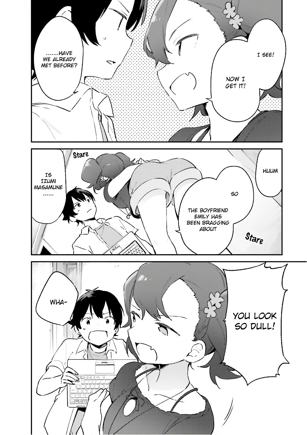 Ero Manga Sensei Chapter 40 page 8 - Chapter 40: Eromanga-sensei VS Eromanga-sensei G (4)