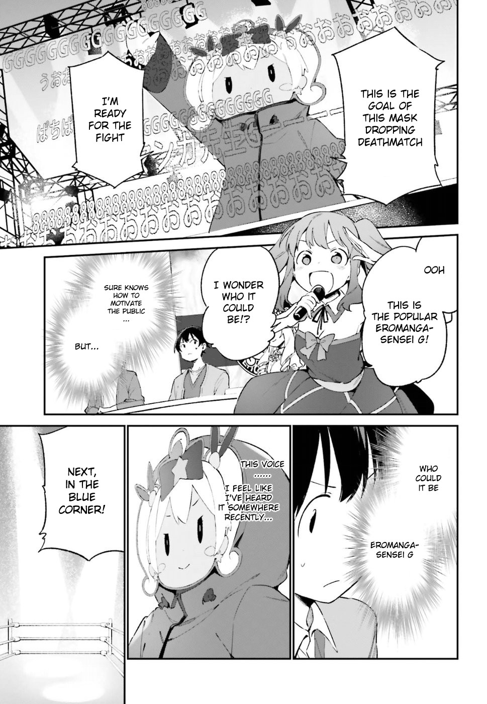 Ero Manga Sensei Chapter 43 page 15 - Chapter 43: Eromanga-sensei VS Eromanga-sensei G (7)