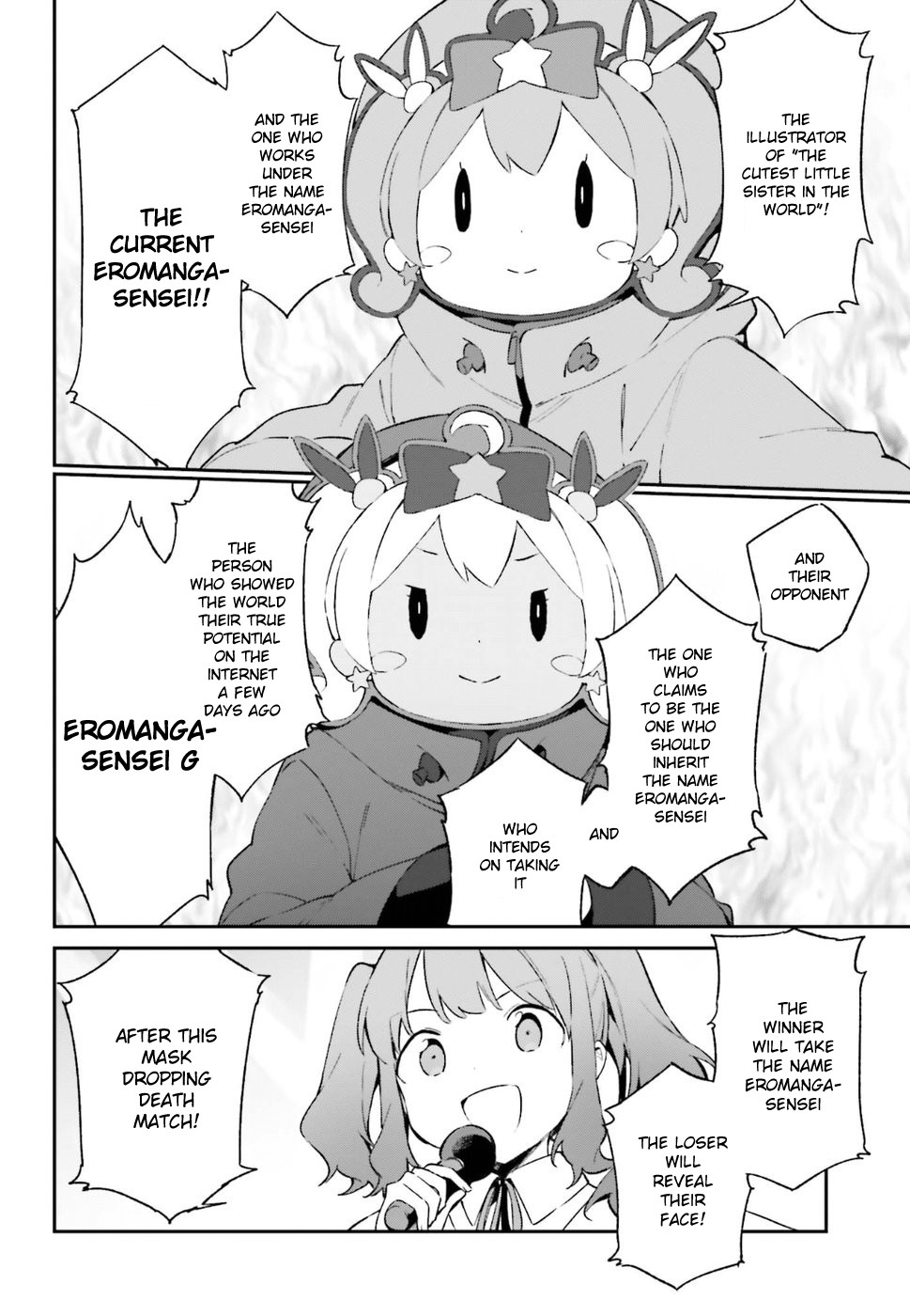 Ero Manga Sensei Chapter 43 page 2 - Chapter 43: Eromanga-sensei VS Eromanga-sensei G (7)