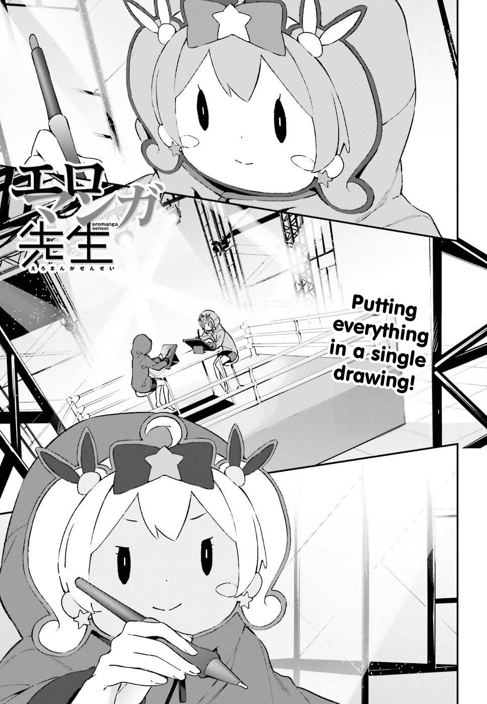 Ero Manga Sensei Chapter 44 page 1 - Chapter 44: Eromanga-sensei VS Eromanga-sensei G (8)