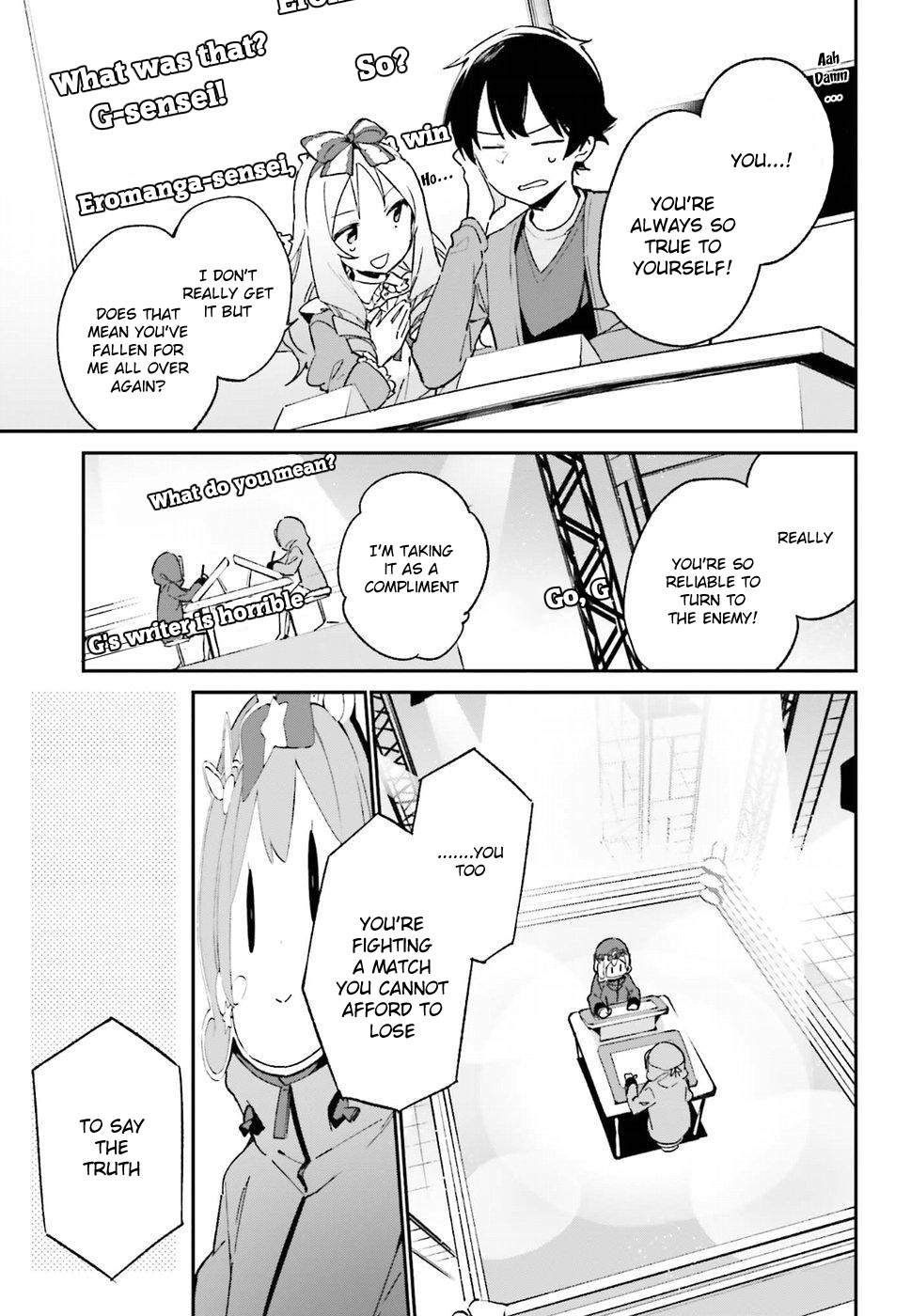 Ero Manga Sensei Chapter 44 page 13 - Chapter 44: Eromanga-sensei VS Eromanga-sensei G (8)