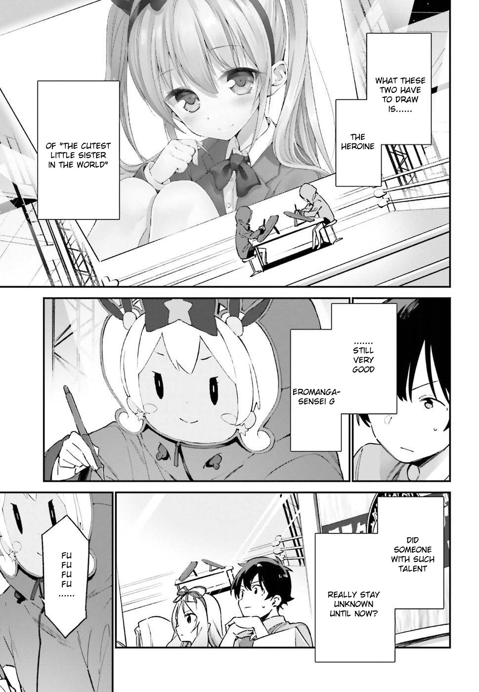Ero Manga Sensei Chapter 44 page 3 - Chapter 44: Eromanga-sensei VS Eromanga-sensei G (8)
