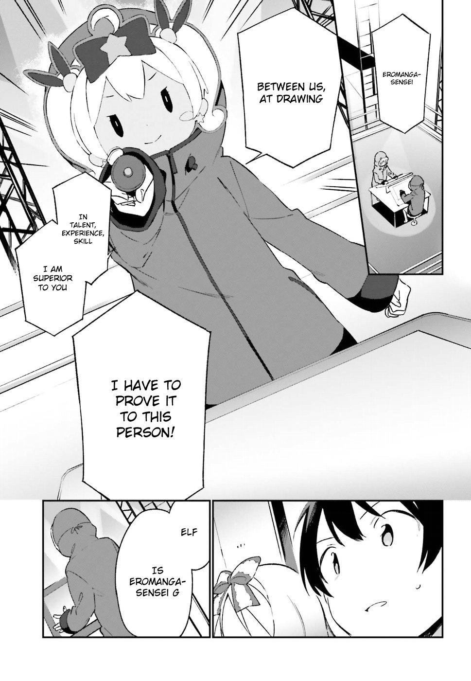 Ero Manga Sensei Chapter 44 page 9 - Chapter 44: Eromanga-sensei VS Eromanga-sensei G (8)