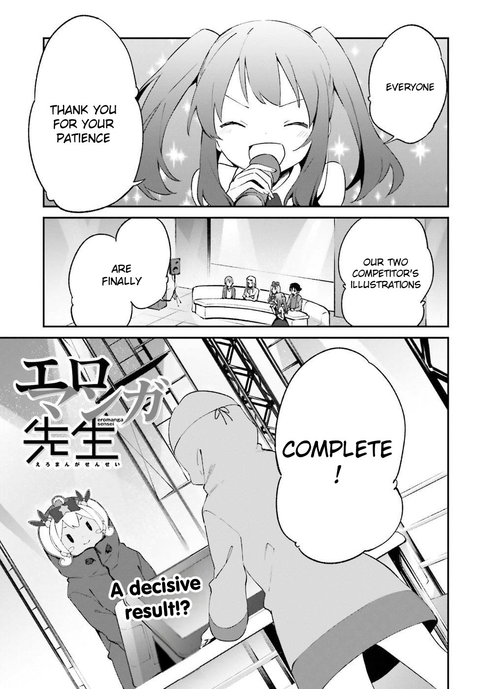 Ero Manga Sensei Chapter 45 page 1 - Chapter 45: Eromanga-sensei VS Eromanga-sensei G (9)