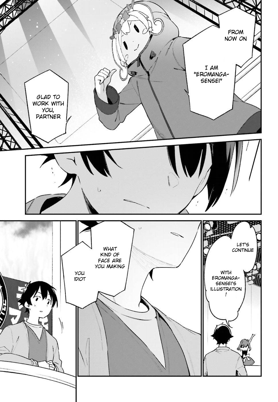 Ero Manga Sensei Chapter 45 page 13 - Chapter 45: Eromanga-sensei VS Eromanga-sensei G (9)