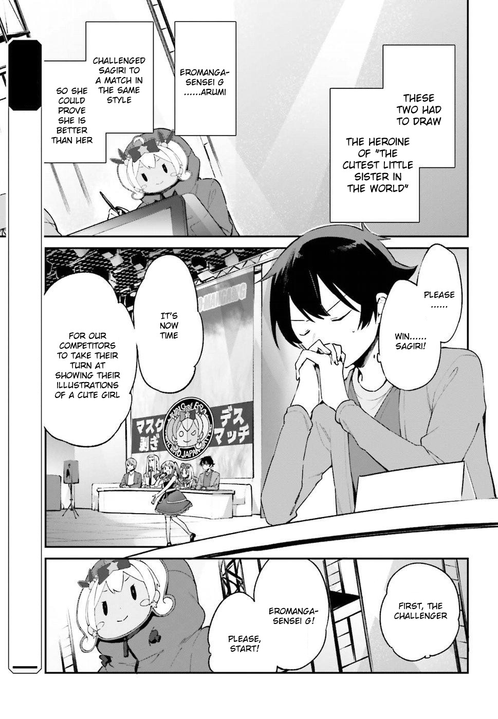 Ero Manga Sensei Chapter 45 page 3 - Chapter 45: Eromanga-sensei VS Eromanga-sensei G (9)