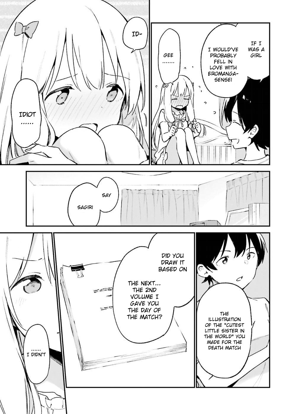 Ero Manga Sensei Chapter 46 page 13 - Chapter 46: Eromanga-sensei VS Eromanga-sensei G (10)
