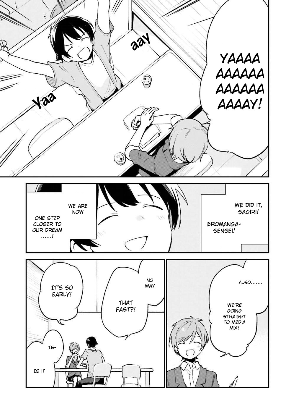 Ero Manga Sensei Chapter 46 page 19 - Chapter 46: Eromanga-sensei VS Eromanga-sensei G (10)