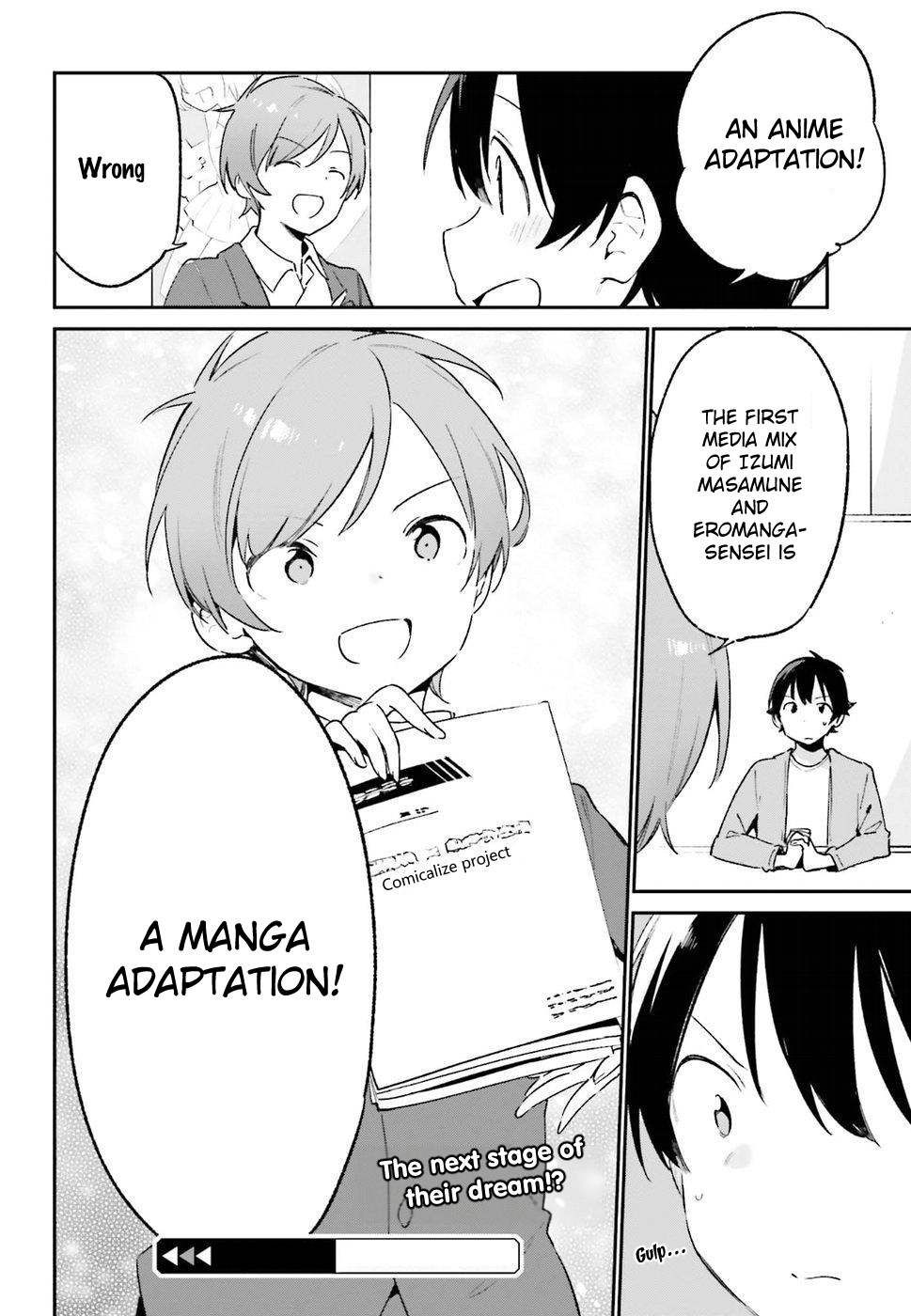 Ero Manga Sensei Chapter 46 page 20 - Chapter 46: Eromanga-sensei VS Eromanga-sensei G (10)
