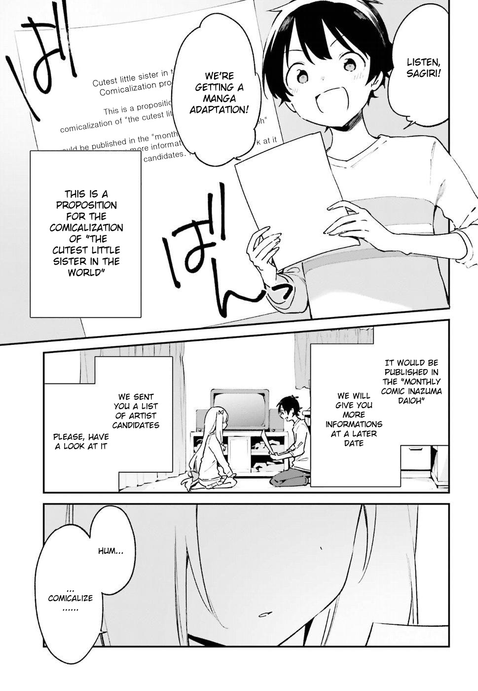 Ero Manga Sensei Chapter 47 page 4 - Chapter 47: Eromanga-sensei VS Eromanga-sensei G (11)