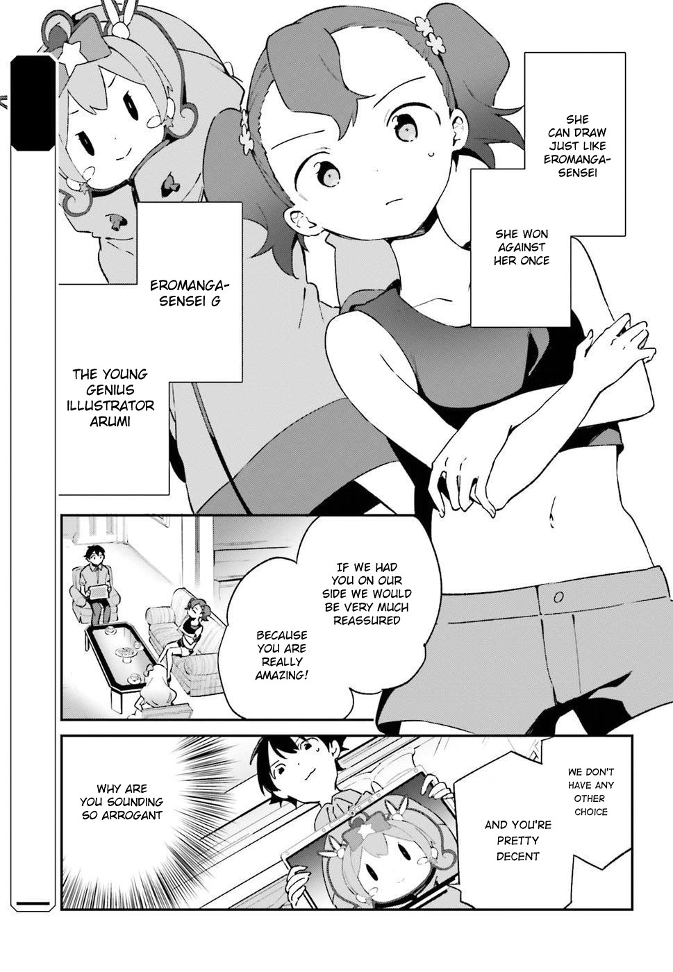 Ero Manga Sensei Chapter 48 page 3 - Chapter 48: Eromanga-sensei VS Eromanga-sensei G (12)