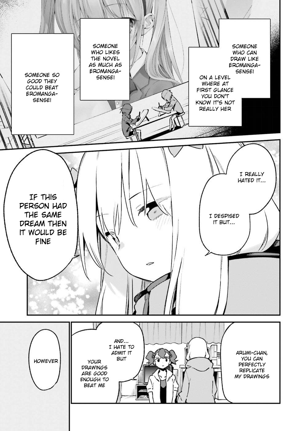 Ero Manga Sensei Chapter 49 page 17 - Chapter 49: Eromanga-sensei VS Eromanga-sensei G (13)
