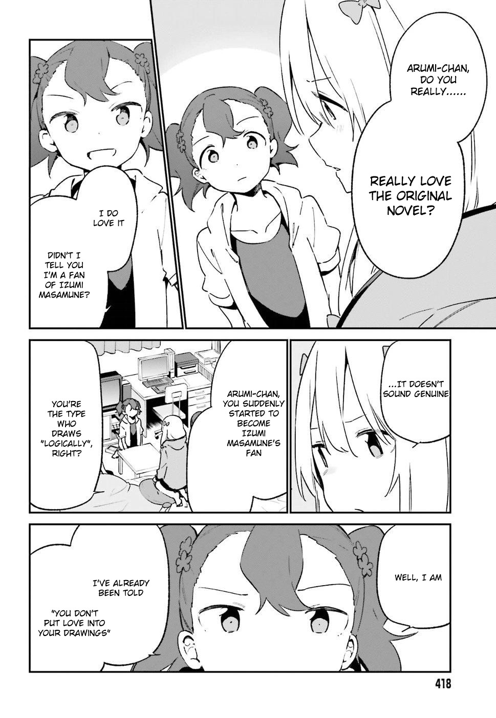 Ero Manga Sensei Chapter 49 page 18 - Chapter 49: Eromanga-sensei VS Eromanga-sensei G (13)