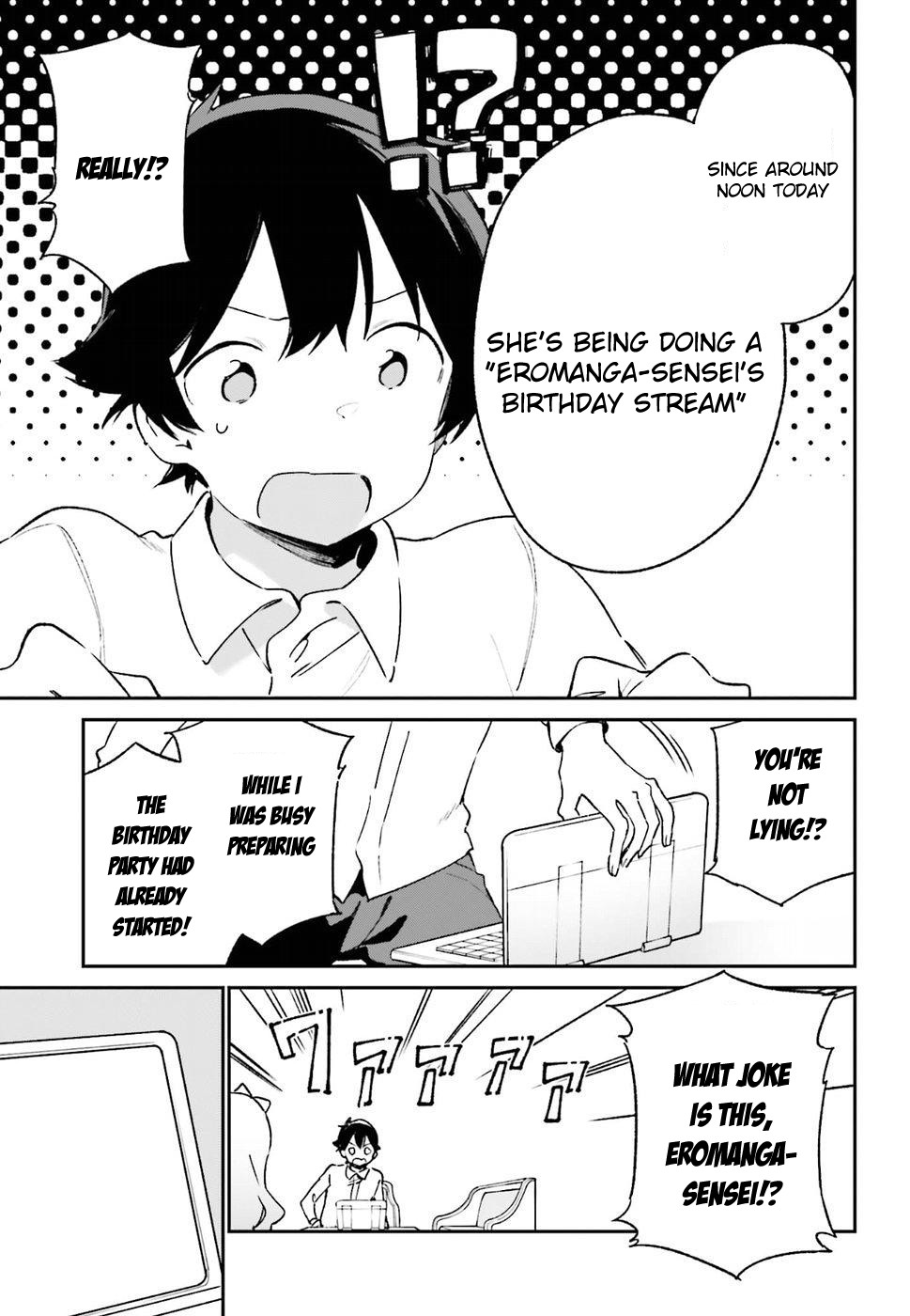 Ero Manga Sensei Chapter 50 page 11 - Chapter 50: Eromanga-sensei VS Eromanga-sensei G Epilogue