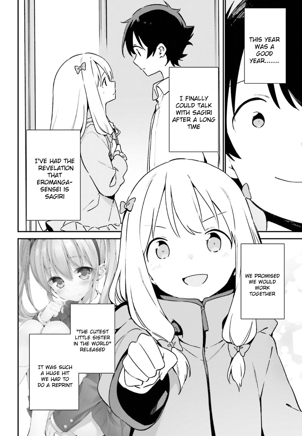 Ero Manga Sensei Chapter 51 page 2 - Chapter 51: Sagiri's Christmas (1)