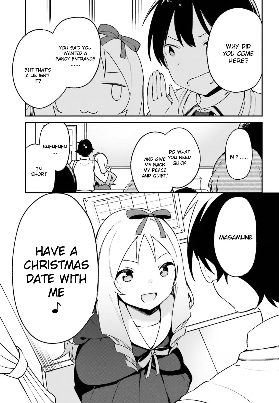 Ero Manga Sensei Chapter 51 page 7 - Chapter 51: Sagiri's Christmas (1)