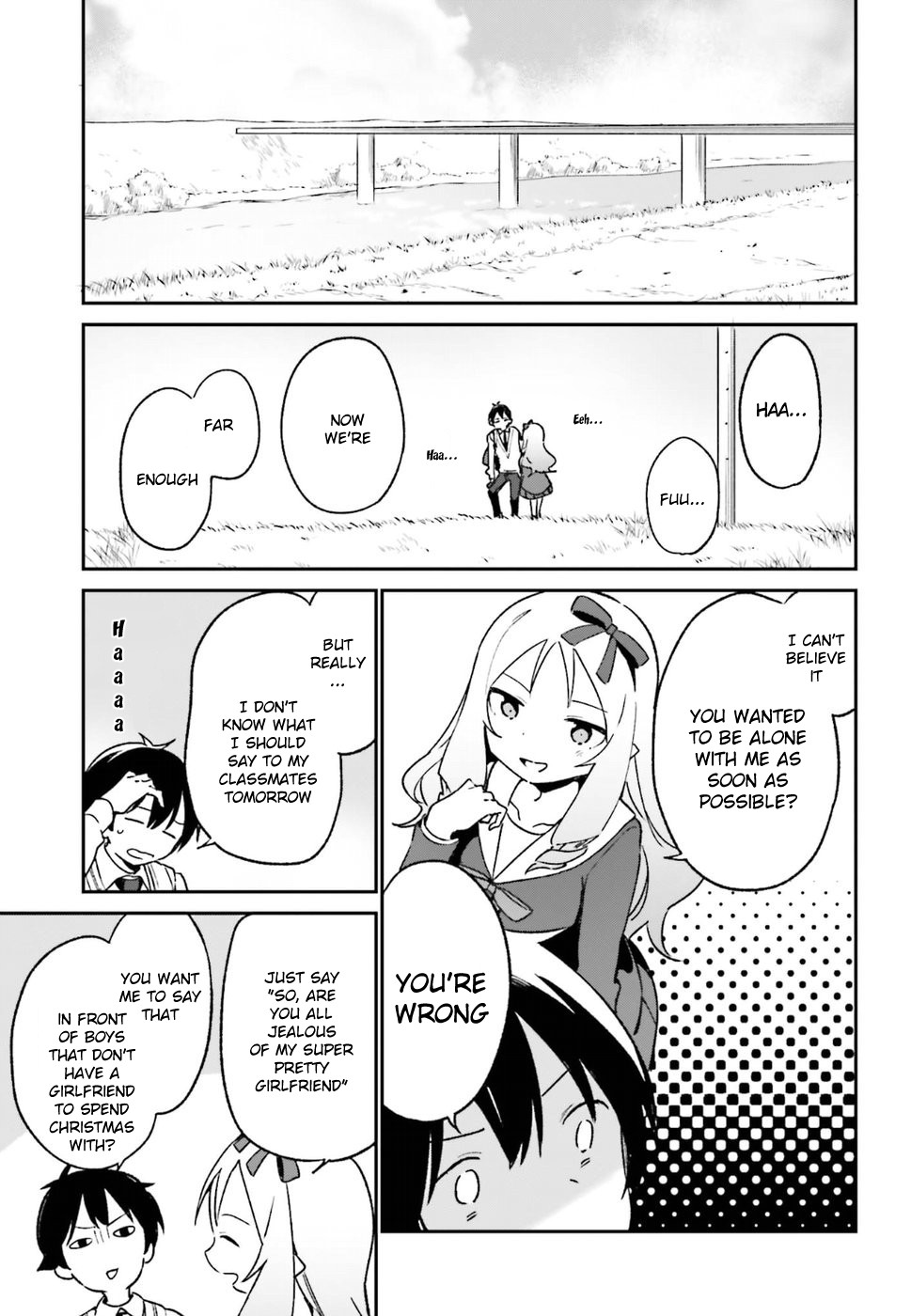 Ero Manga Sensei Chapter 51 page 9 - Chapter 51: Sagiri's Christmas (1)