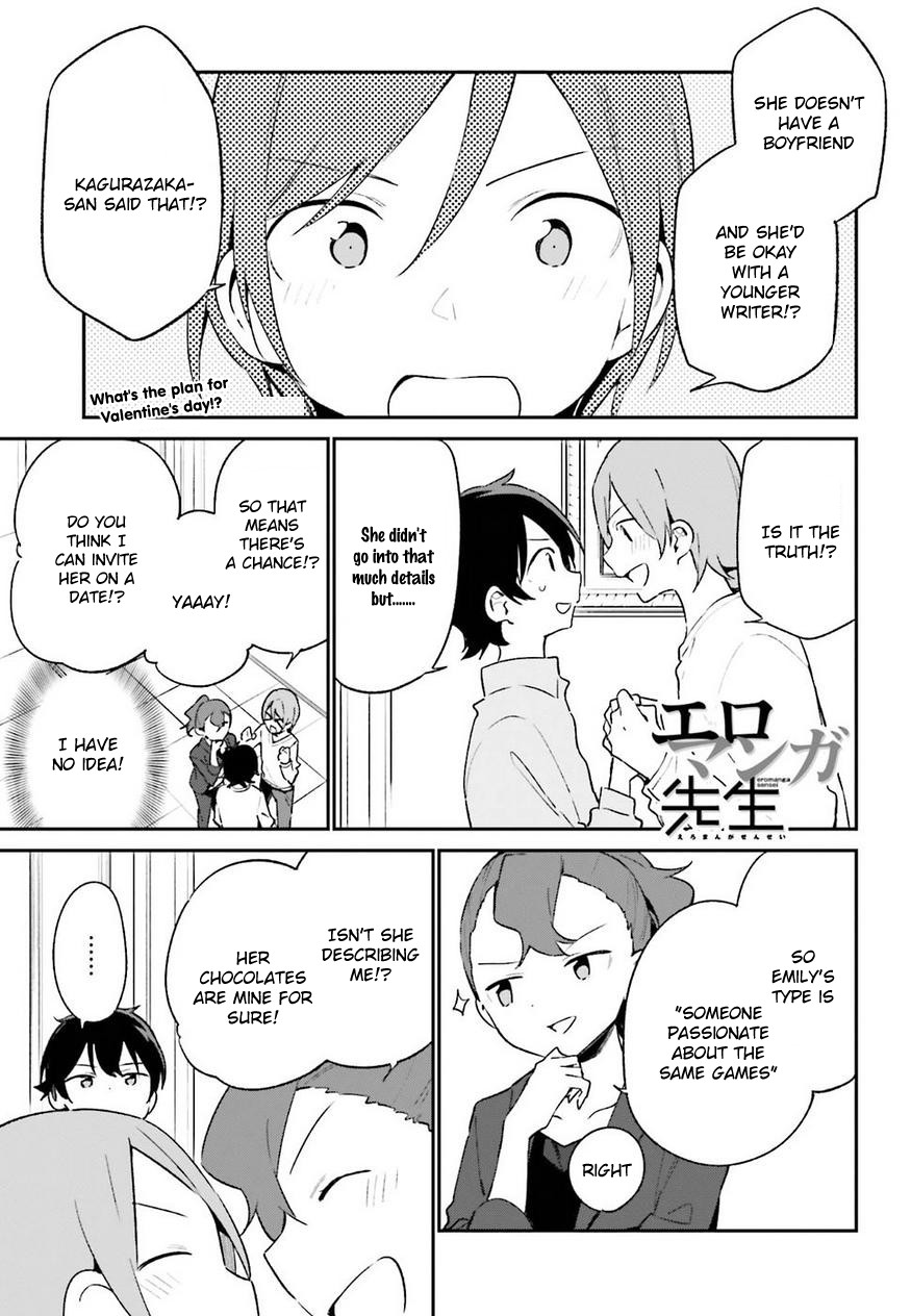 Ero Manga Sensei Chapter 56 page 1 - Chapter 56: Sagiri's Valentine's Day (2)