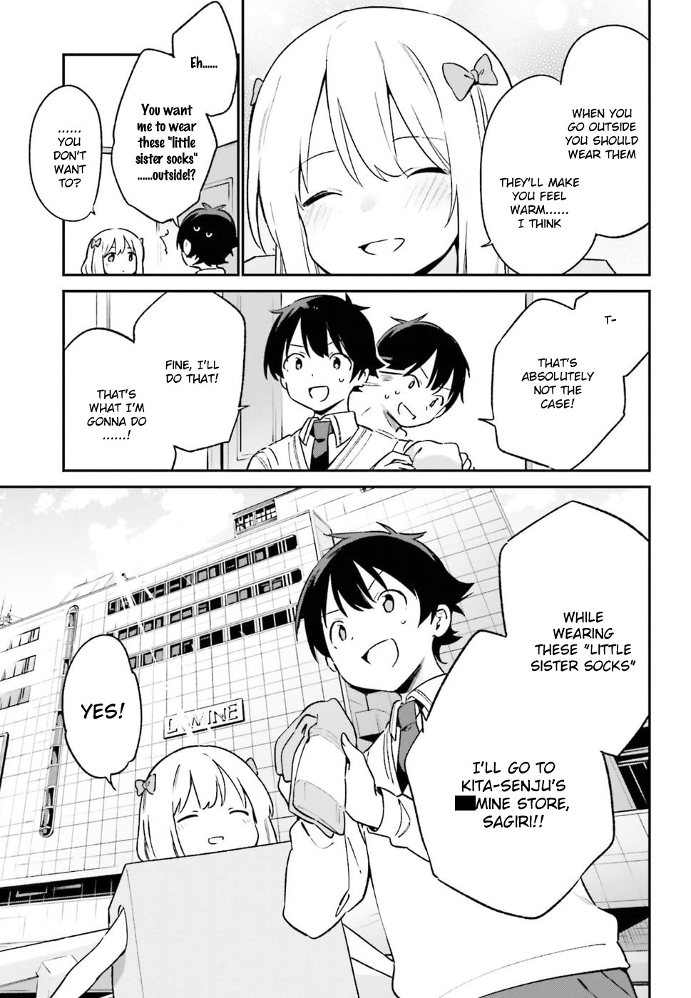 Ero Manga Sensei Chapter 57 page 13 - Chapter 57: Sagiri's Valentine's Day (3)