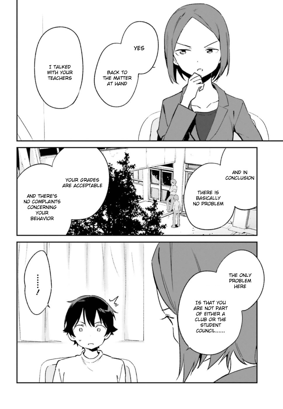 Ero Manga Sensei Chapter 59 page 12 - Chapter 59: Sagiri's First Day of School (2)