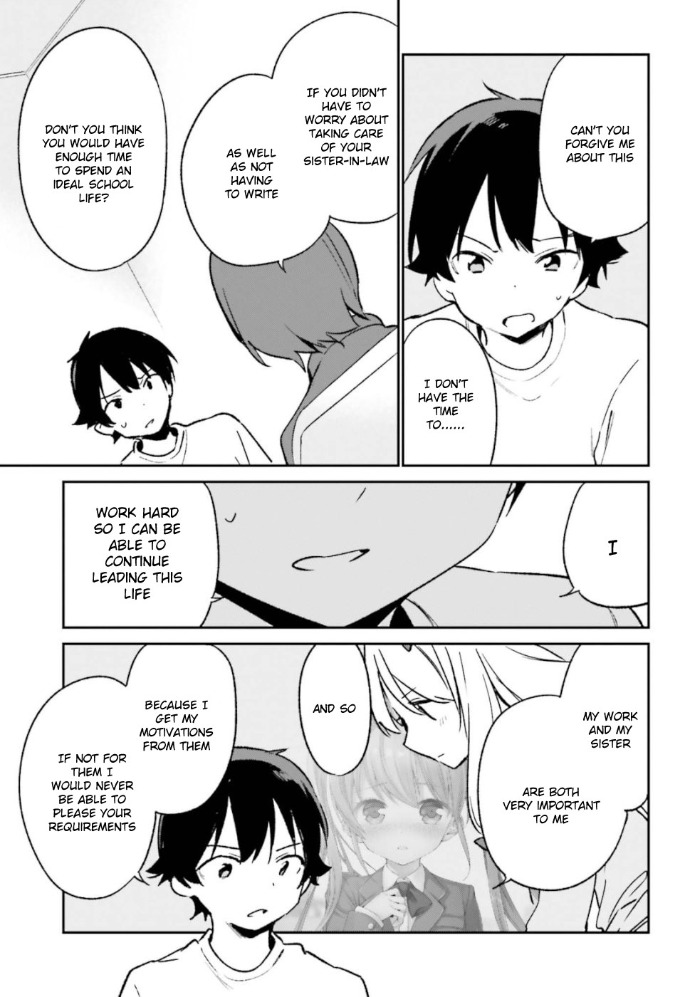 Ero Manga Sensei Chapter 59 page 13 - Chapter 59: Sagiri's First Day of School (2)