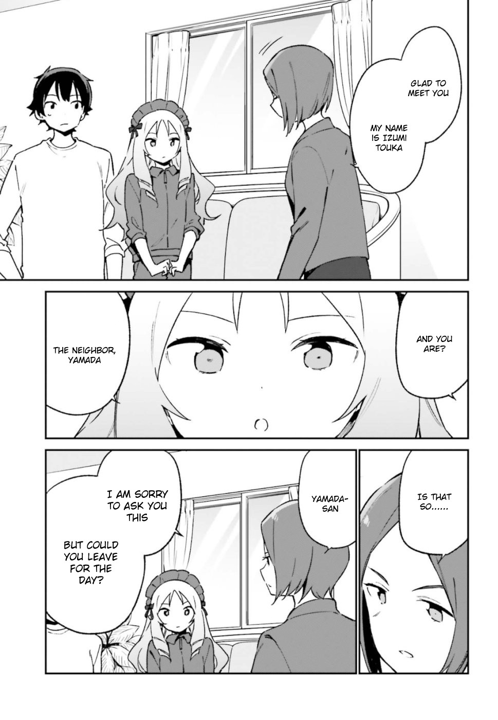 Ero Manga Sensei Chapter 59 page 3 - Chapter 59: Sagiri's First Day of School (2)