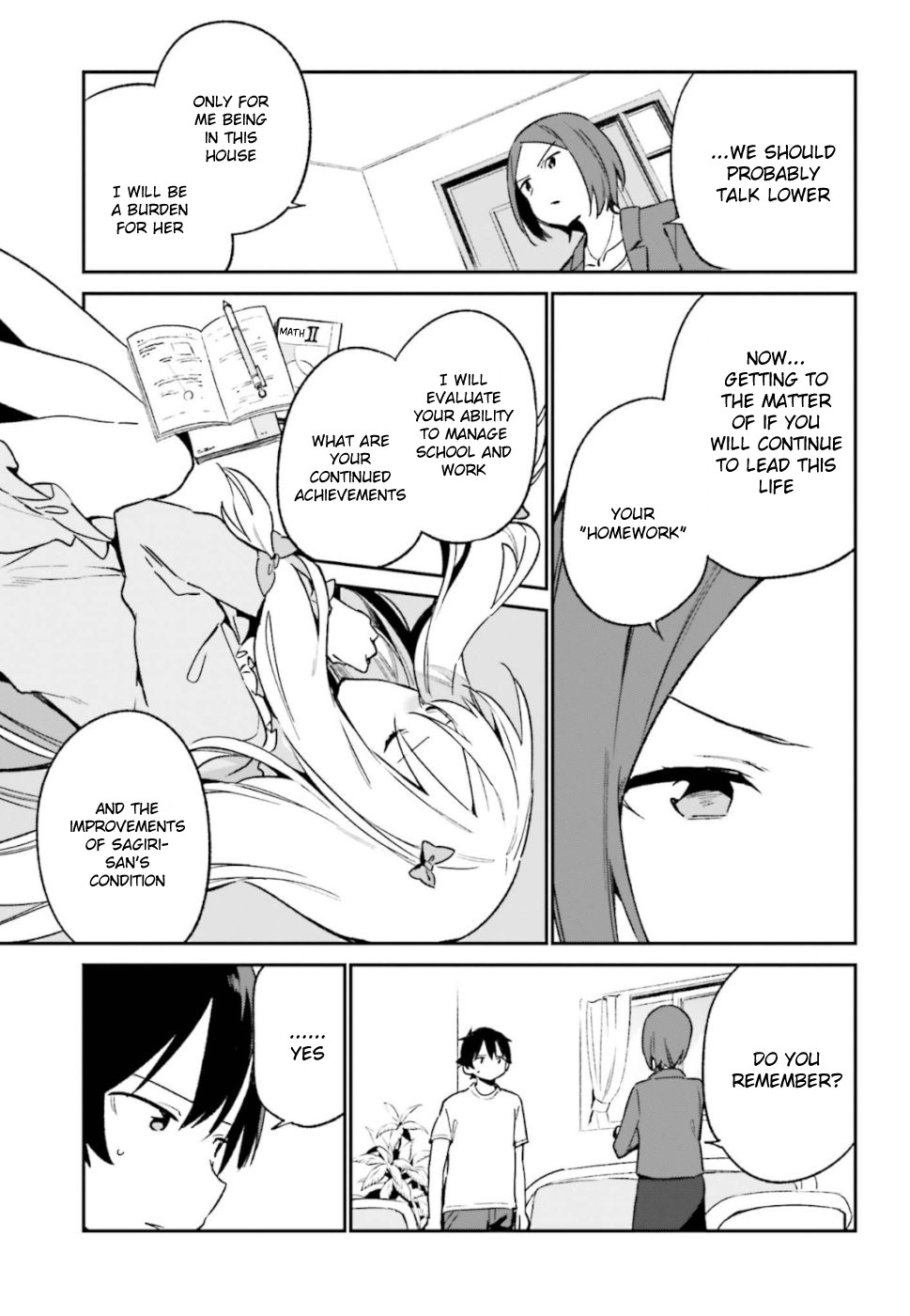 Ero Manga Sensei Chapter 59 page 7 - Chapter 59: Sagiri's First Day of School (2)