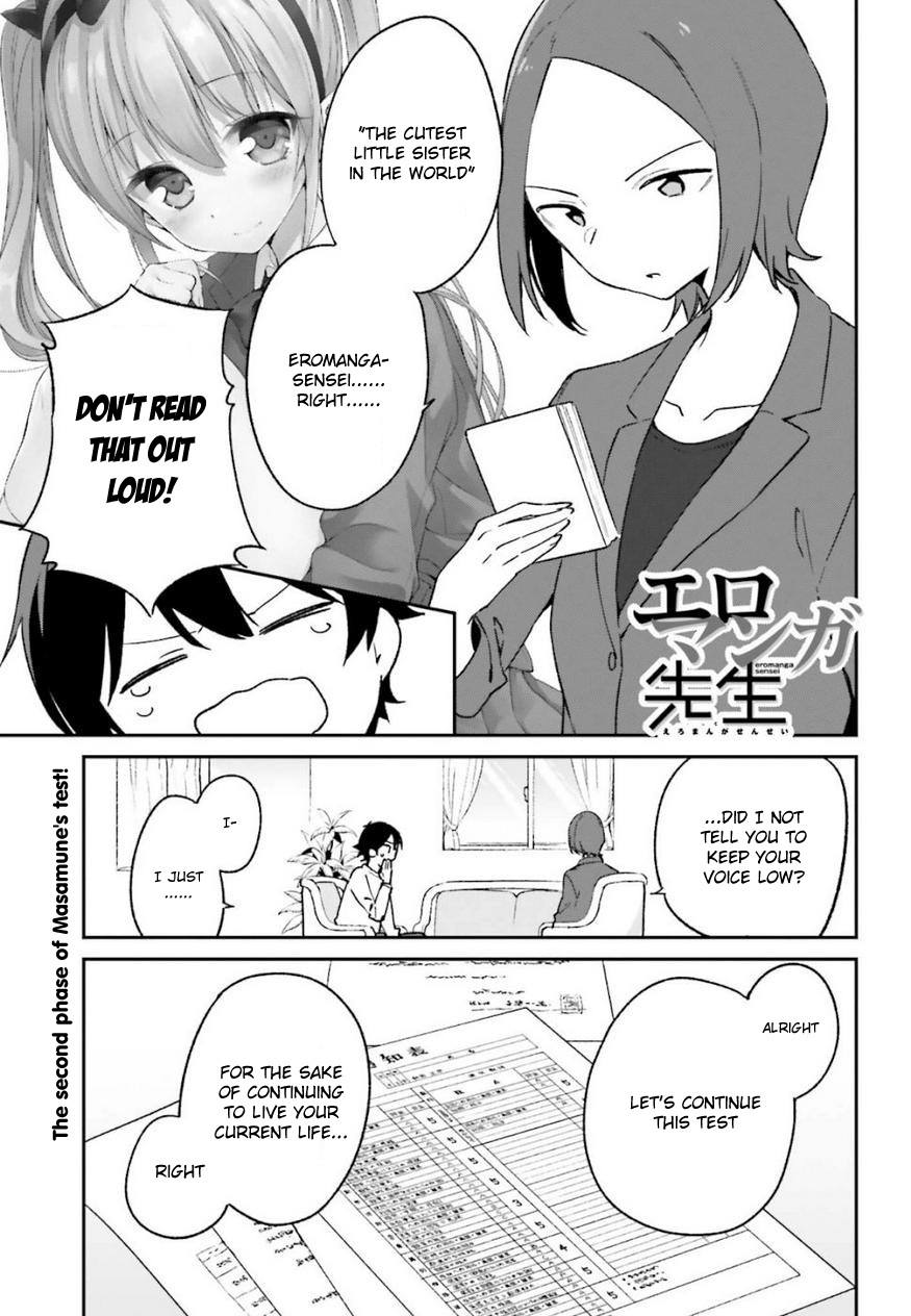 Ero Manga Sensei Chapter 60 page 1 - Chapter 60: Sagiri's First Day of School (3)