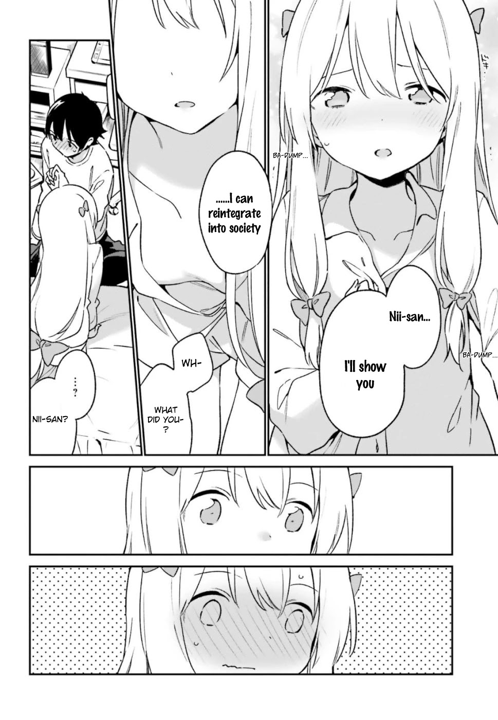 Ero Manga Sensei Chapter 61 page 10 - Chapter 61: Sagiri's First Day of School (4)