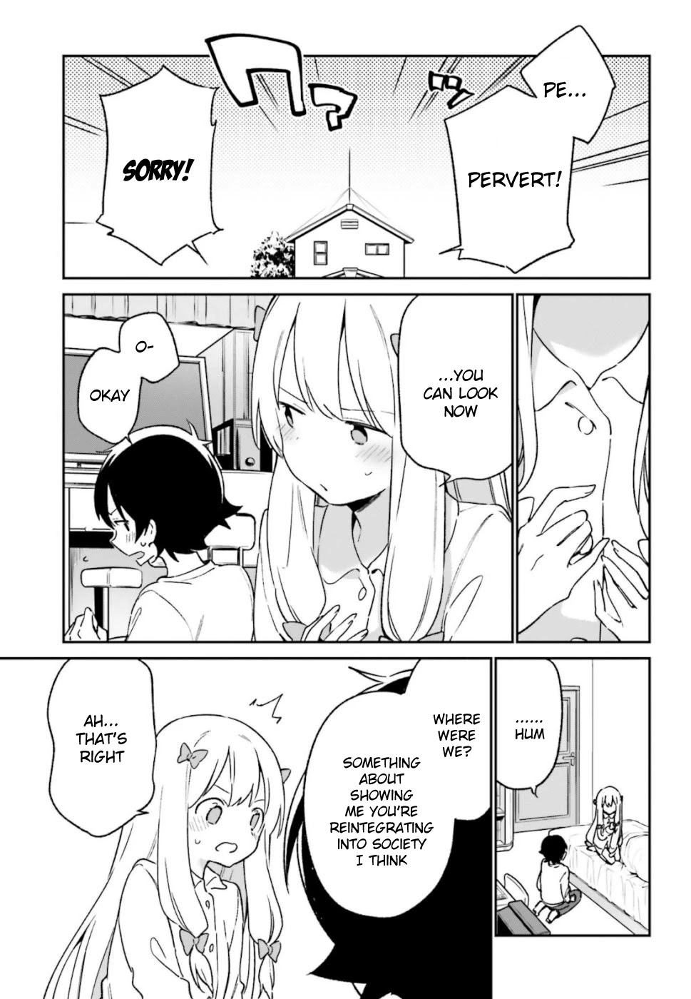 Ero Manga Sensei Chapter 61 page 11 - Chapter 61: Sagiri's First Day of School (4)