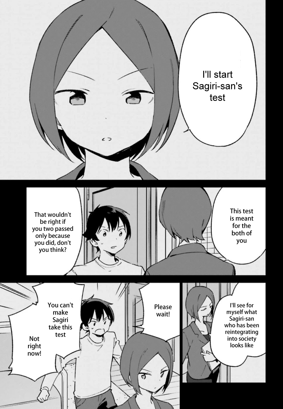 Ero Manga Sensei Chapter 61 page 3 - Chapter 61: Sagiri's First Day of School (4)