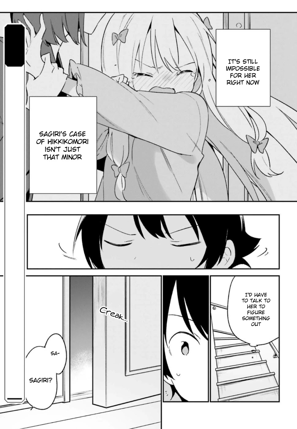 Ero Manga Sensei Chapter 61 page 5 - Chapter 61: Sagiri's First Day of School (4)