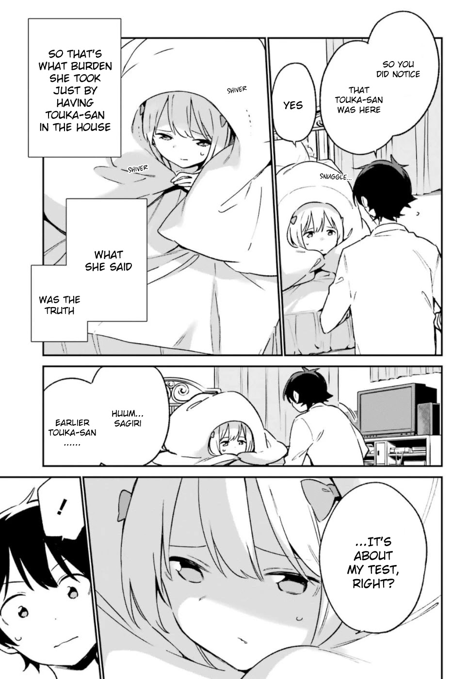 Ero Manga Sensei Chapter 61 page 7 - Chapter 61: Sagiri's First Day of School (4)