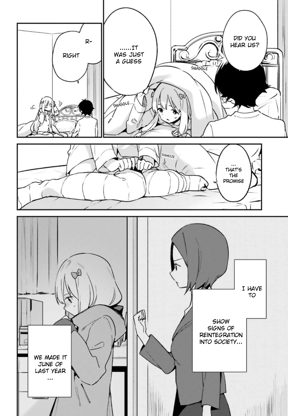 Ero Manga Sensei Chapter 61 page 8 - Chapter 61: Sagiri's First Day of School (4)