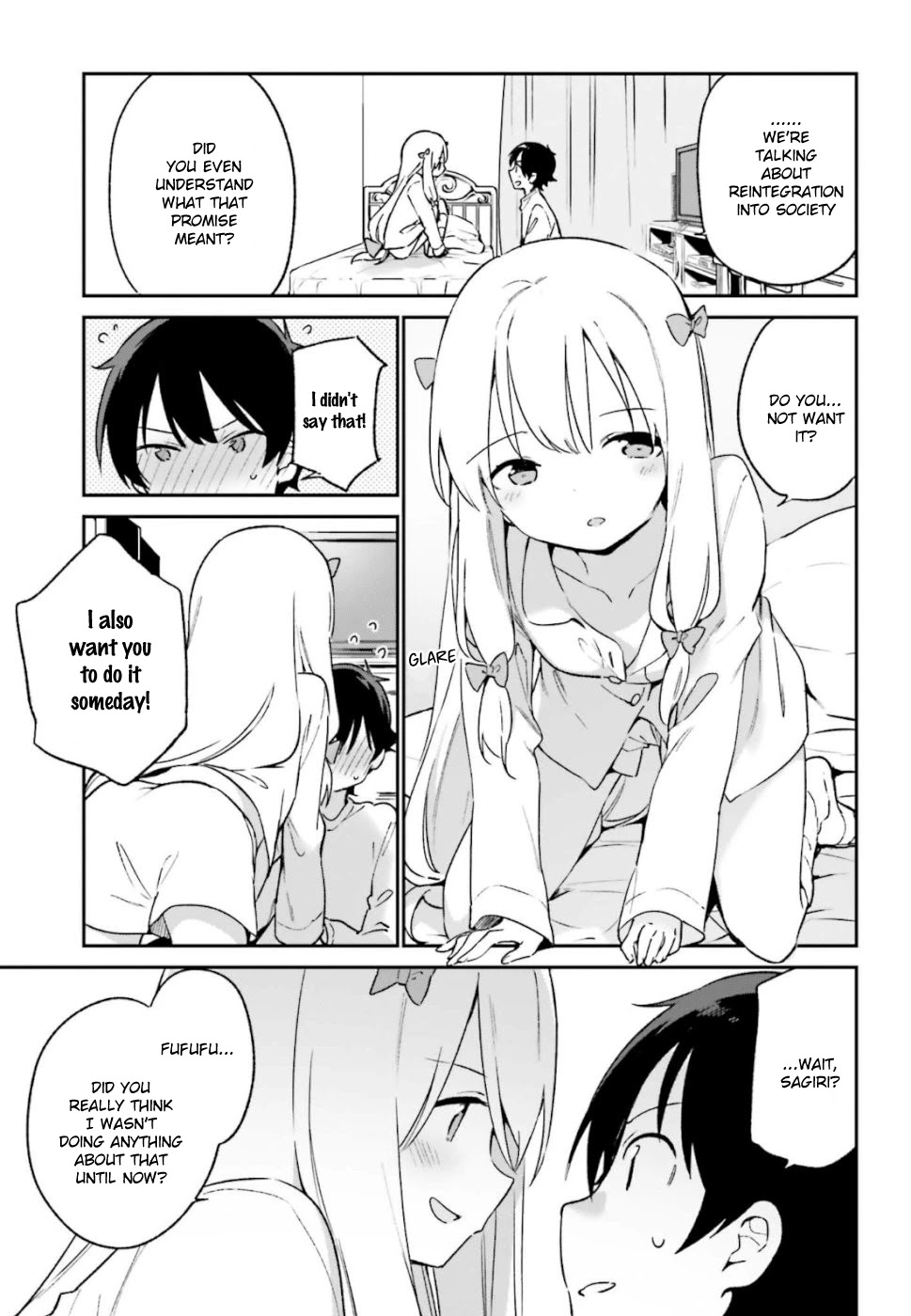 Ero Manga Sensei Chapter 61 page 9 - Chapter 61: Sagiri's First Day of School (4)