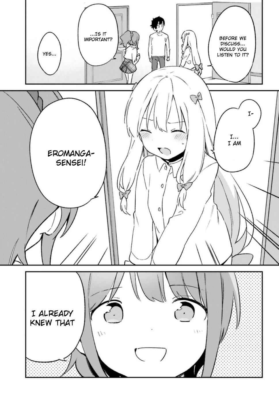 Ero Manga Sensei Chapter 62 page 17 - Chapter 62: Sagiri's First Day of School (5)