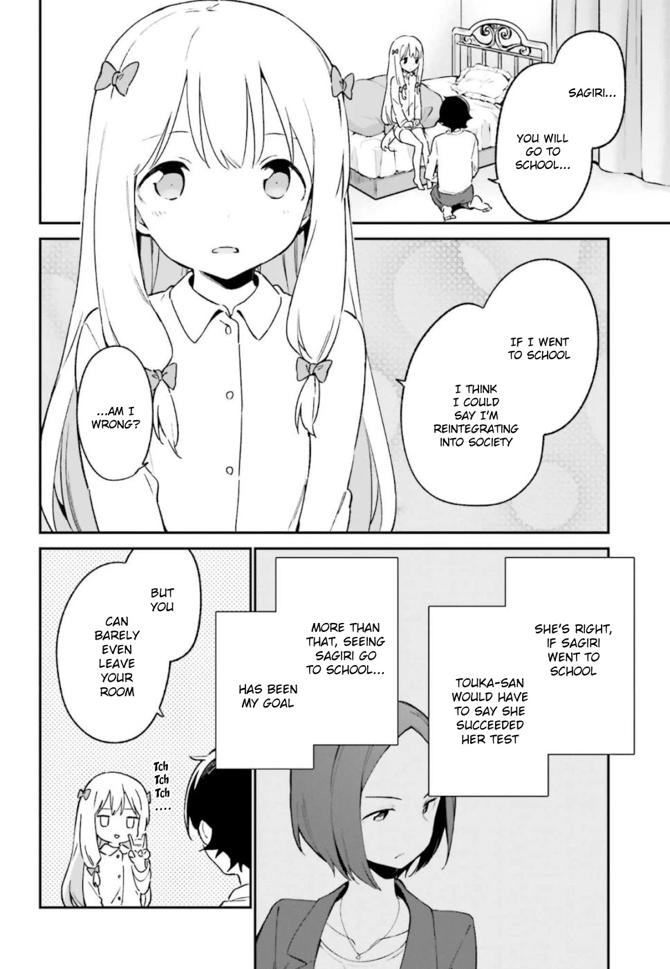 Ero Manga Sensei Chapter 62 page 2 - Chapter 62: Sagiri's First Day of School (5)